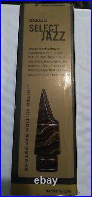 D'Addario Woodwinds D6M Marble Select Jazz Alto Sax Mouthpiece limited edition