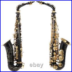 Eb Alto Saxophone Brass Lacquered Gold E Flat Sax 82Z Key Type Woodwind new E2B5