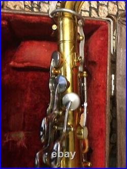 H N White King Cleveland Alto Sax Early 1960s Vintage
