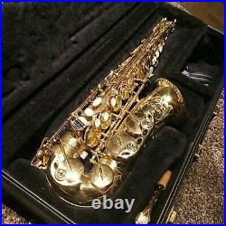Henri Selmer Paris Alto Saxophone Sax Rare Collectible Music USA Omega F/s