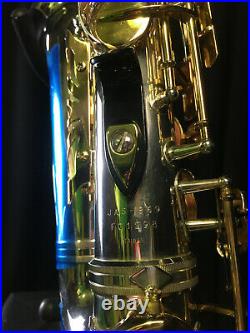 Jupiter Sax JAS869 Saxophone Silver Body Gold Keys