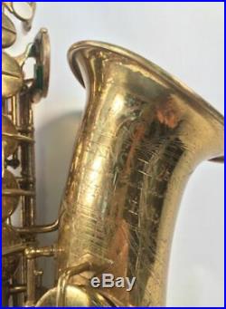 Kohlert Pennsylvania Special Alto Saxophone Mother of Pearl Brass 1940 Czech Sax