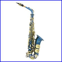 LADE Eb E-Flat Alto Saxophone Sax Wind Instrument with Case Cleaning Cloth