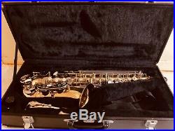 LJ Hutchen Alto Saxophone Sax Woodwind Instrument with Case