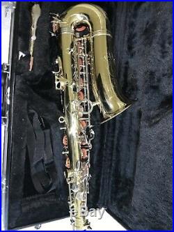 LJ Hutchen Alto Saxophone Sax Woodwind Instrument with Case