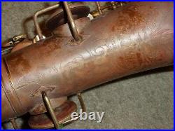 Late/Transitional Buescher True Tone Alto Sax/Saxophone, 1930, Plays Great