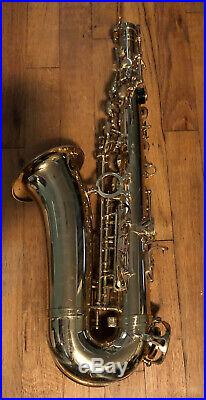 Lauren Brass Alto Sax With Soft Case Used Free Shipping