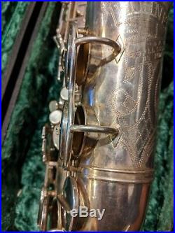 Max Keilwerth Hohner Rare Silver Alto Sax Saxophone Vintage Rolled Tone Holes
