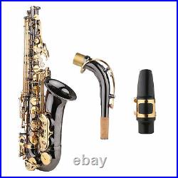 NEW Saxophone Eb E-flat Alto Saxophone Sax Engraving Nacre Keys +Carry Case J2Q8