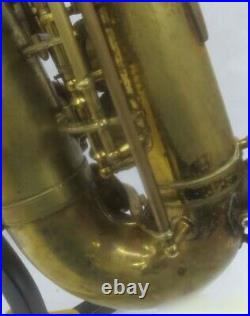 NIKKAN AS N020 Alto Sax Gold from Japan Woodwind instrument Very Rare Vintage