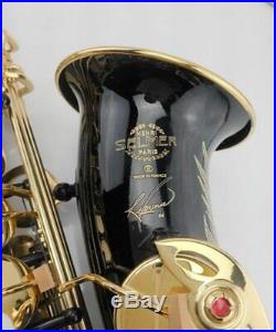 New SELMER SAS-R54 Alto Saxophone Eb Tune Gold Black Sax With Case DHL Post