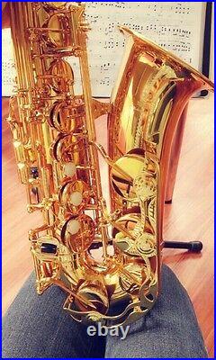 New YAMAHA YAS-280 Gold Lacquer Student Alto saxophones World Wide Shipping
