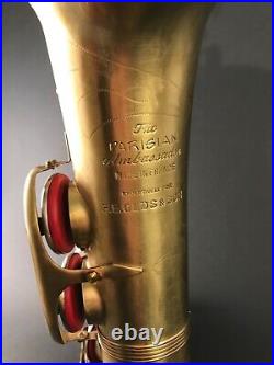 Old Saxophone Ambassador Paris Gold in Eb Refurbished
