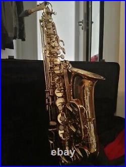 Old Saxophone Stagg 77-SA Handmade Like New Premium Sound incl. Suitcase