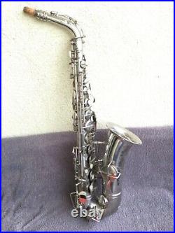 Old old saxophone Hans Riedl musical instruments grass litz