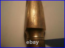 Otto Link 1950's Florida Double Ring number 5 Alto Saxophone Sax mouthpiece