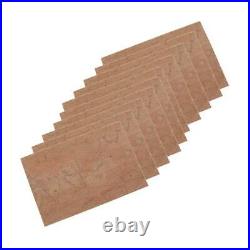 Pack of 10 1.6mm Sax Cork Sheet for Saxophone Alto Tenor Soprano Wind Parts