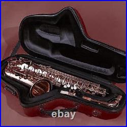 Portable Alto Saxophone Case Removable Shoulder Straps Carrying Bag for Sax