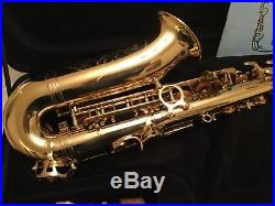 Practically New Julius Keilwerth Evette Alto Saxophone Accessories& Yamaha Strap