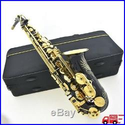 Professional Saxofone 54 Black Nickel Gold Saxophone Alto Eb Sax Mouthpiece