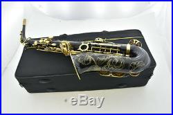 Professional Saxofone 54 Black Nickel Gold Saxophone Alto Eb Sax Mouthpiece