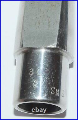 Rare Berg Larsen Special Model Alto Sax Mouthpiece 80/2 SMS Slant Sig