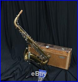 Rare Buescher Super 400 Vintage Alto Sax Recent Service by Pros Power Bell