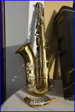 Rare Leblanc System Alto Saxophone, Overhauled! Fabulous Sound! Sax Sassofono