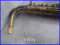 Rare Saxophone Alto type Sax Couturier Fournisseur breveté de l' Empereur 1870