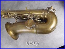 Rare Saxophone Alto type Sax Couturier Fournisseur breveté de l' Empereur 1870