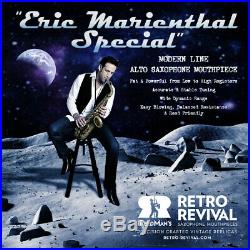 Retro-revival Eric Marienthal Special Alto Sax Mouthpiece # 6.80 18k Gold