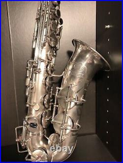 Saxophone Old SML Rhinestone Marigaux Lemaire French NEW Cushions Ready to Play