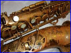 Selmer Balanced Action BA Alto Sax/Saxophone, 1939, Worn Laquer, Plays Great