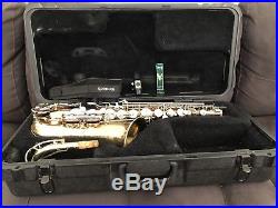 Selmer Bundy Alto Saxophone Sax Outfit Playing Condition