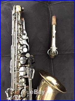 Selmer Bundy Alto Saxophone Sax Outfit Playing Condition