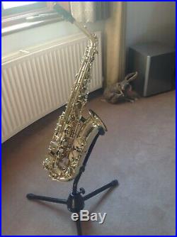 Selmer Super Action 80 Series Alto Sax Saxophone Excellent Condition Semi Rigid