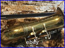Selmer Super Sax Cigar Cutter Alto Saxophone Vintage Rarity