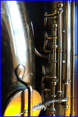 Unique Historical Millereau Alto Saxophone, first patent after Adolphe Sax 1866