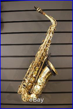 Used Selmer Paris SA80 Series II Alto Sax Jubilee Gold Lacquer- With £175 co