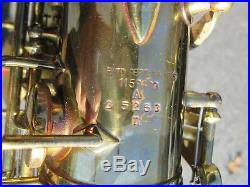 Vintage 1928 Pan American Conn Alto Sax Saxophone! NICE PLAYER, DECENT SHAPE