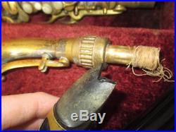 Vintage 1942 C. G. Conn 6M VIII Naked Lady Alto Saxophone With Case Cool Sax