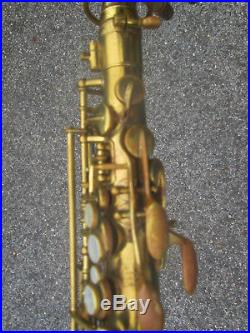 Vintage 1950s Buescher Elkhart 20A USA Alto Sax Alto Saxophone! NICE PLAYER