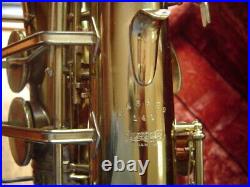 Vintage Buescher Aristocrat Model 140 Alto Sax Original Excellent Condition