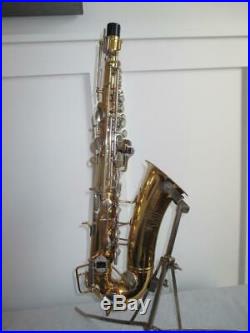 Vintage Bundy Alto Saxophone With Original Case Sax USA