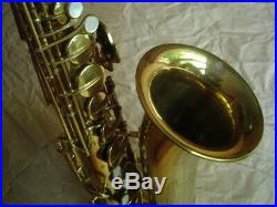 Vintage Elkhorn Stencil Alto Sax Made in Italy by Rampone or Orsi