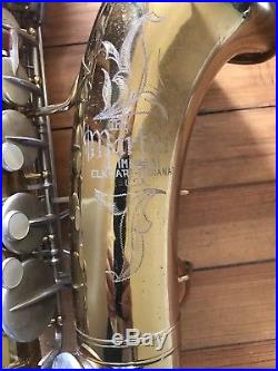 Vintage MARTIN Imperial Alto Saxophone Sax and Extras USA Made