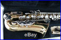 Vintage Selmer Bundy ll 2 Saxophone SAX With Hard Case 817876 Made In USA