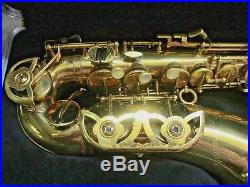 Vintage Yanagisawa A4 Alto Saxophone, New Pads, New Case, Ready-To Play Pro Sax