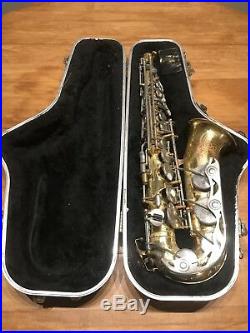 Vito Alto Sax Alto Saxophone Ser# 073881 Japan with Case Parts Repair
