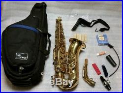 Vito Alto Saxophone Sax Wings Soft Case and Many Extras Made in Taiwan